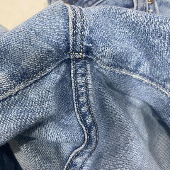 Adriano Goldschmied AG Denim Jeans Mens 34x34 (34x32) Blue Distressed Stretch Mi - Picture 11 of 16